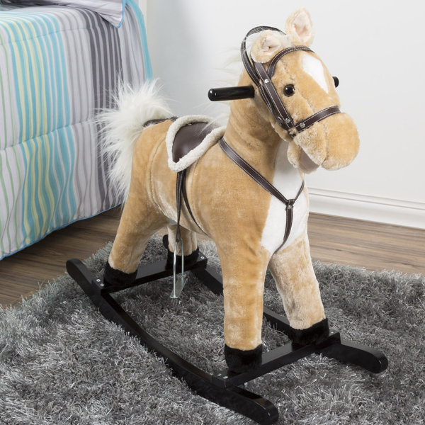 Plush rocking cheap horse with sound